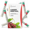 Wunder palillos de dientes con sabor - 30x palillos de dientes empaquetados individualmente - higiene bucal suave - Aliento fresco - Palillos de dientes individuales con sabor (Cherry-Menthol)