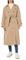 VERO MODA Women's Vmchloe long trench coat, Silver Mink, L