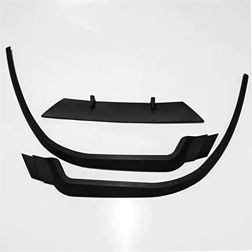 JOBOUND 3 Stück SPOILER STOßSTANGE LIP Euro Spoiler Lippe Universal Body Kit for Golf 4 R32 Golf4 IV CUPRA R VORNE Frontspoiler