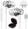 Auriculares USB C para iPhone 16 15 Pro MAX 5G Galaxy A55 A35 A54 A34,Magnéticos Cancelación Ruido Estéreo Audifonos Tipo C con Micrófono para Samsung S24 Xiaomi 13T 14 Poco X7 Pad6 5 Pixel 9 8 Pro