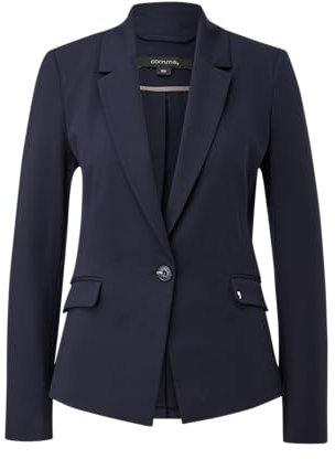 Comma Taillierter Blazer aus Viskosemix