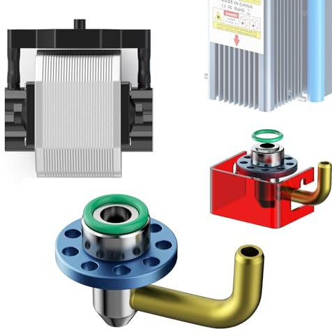 SCULPFUN Air Assist Nozzle 220V Air Pump kit for S9 30 L/min Silent air Pump with 2 m air Hose High Speed air-Assisted Design is Perfect for Laser Engraving