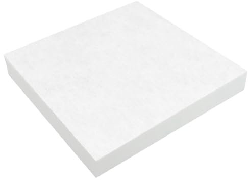 ClAZTyict Stabilizzatore a strappo per ricamo, 20,3 x 20,3 cm, 100 pezzi, stabilizzatori per ricamo pretagliati, stabilizzatore per supporto per ricamo