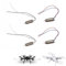 4 × Universal leistungsstarker Motor für Syma X5SC, X5SW, X5HC, X5HW Quadcopter, Drohne, 2 × A u. 2 × B für Rc Modellbau, Auto, Fahrzeug, Spielzeug, Flugzeug, DIY Technik Projekte, Bastler und Tüftler
