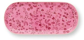 Pip Studio Jolie Flowers Pink Kuchenplatte 33,3x15,5cm