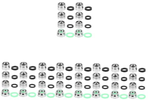 POPETPOP 5 Juegos Adaptador de Grifo Salida Poseedor Adaptador de Agarre Resistente Adaptador versátil Accesorio de Manguera de Fregadero Adaptador para Grifo de Cocina Acero Inoxidable