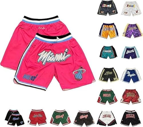 XYYYHTL Pantaloncini da Basket da Uomo per Sport Traspirante Pantaloncini Sportivi da Basket Loose Fit Aria Aperta Estivi Basketball Shorts