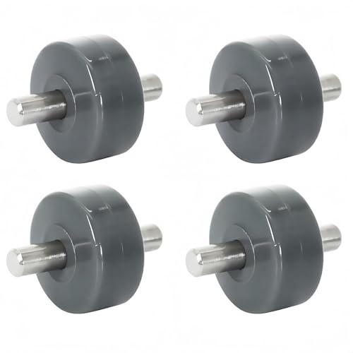 4 Stück Staubsauger Ersatzräder Vorderräder Reparaturteile - Kompatibel mit Modellen NV350, NV352, NV355, NV356E, NV500, NV501 - Langlebige PE-Material Vorderräder für leisen und schonenden Betrieb
