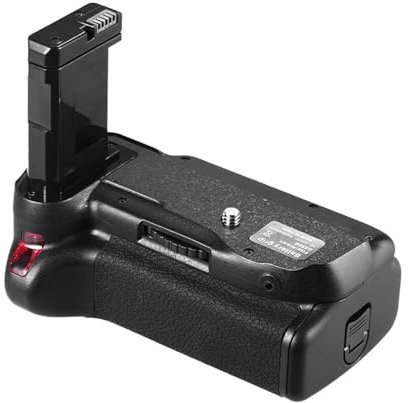 Vertical Battery Grip Holder for Nikon D5500 D5600 DSLR Camera EN-EL 14 Battery Powered with IR Remote Control