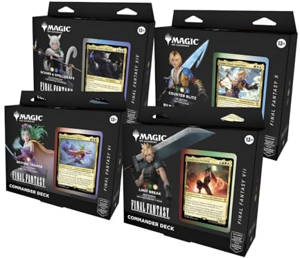 Cartas Magic Final Fantasy Commander Deck Bundle