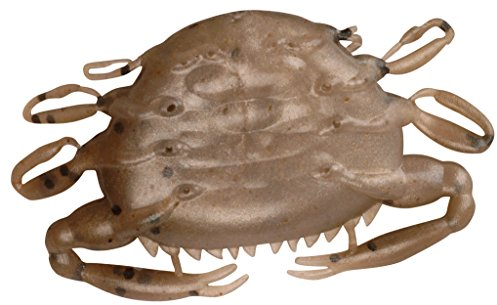 Berkley Gulp! Peeler Crab Saltwater Fishing Soft Bait, Natural Peeler, 1in