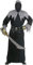 W WIDMANN MILANO Party Fashion - Kostüm Skull Warlord, Sensenmann, dunkler Ritter, Halloween
