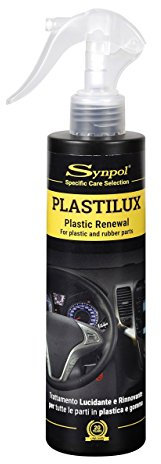 Synpol Plastilux Prodotto per la pulizia auto per lucidare e rinnovare la plastica, 250 ml