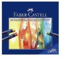 Faber-Castell Creative Studio ™lpastellkreide, 24 Farben sortiert im Kartonetui