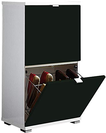 Germania 8438 - Set Colorado 2.0 matt / Kombi 21, Holz, Schwarz, 30 x 53 x 91 cm