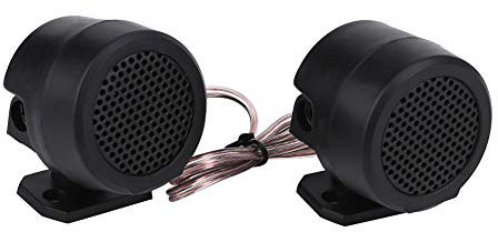 Fydun Enceintes de Voiture,Haut-Parleur Audio de Voiture,Tweeter Voiture, 2pcs 12v 500w Voiture Ronde Haut-Parleur Audio