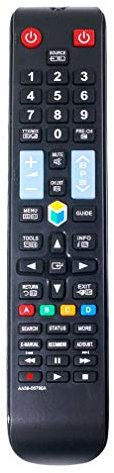 VINABTY AA59-00790A Mando a Distancia de Repuesto Compatible para Samsung 3D Smart LCD TV UE32F4570SS UE32F4500AK UE32F5000AW UE39F5300AK UE39F5300AW UE39F5500AKXXU
