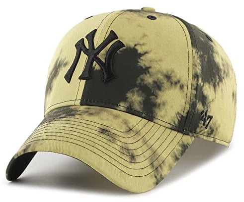 '47 Brand Snapback Cap - TIE DYE New York Yankees Gold