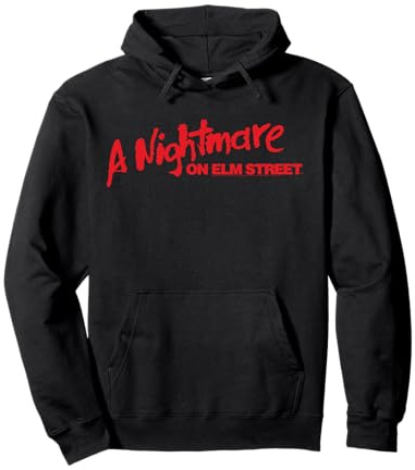 A Nightmare On Elm Street Logo Pullover Hoodie