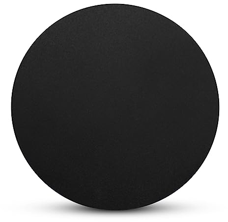 ARKON Mounts 90mm VHB Adhesive Steel Disc | Very Strong Sturdy Grip | Adhesive Mounting Disk for Truck Tractor Car | for Magnetic Antenna CB Radio | Reliable and Durable | APM893M