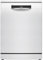 Bosch SMS6ZCW12E SER6 Freestanding Dishwasher - 14 Cutlery - Induction - Length 60 cm - 38dB - White