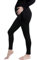 Aomig Legging de Grossesse pour Femme, Noir Legging Grossesse Maternité, Soutien Post, Pantalon de Grossesse Femme Leggings Longs de Grossesse en Polyester(M)