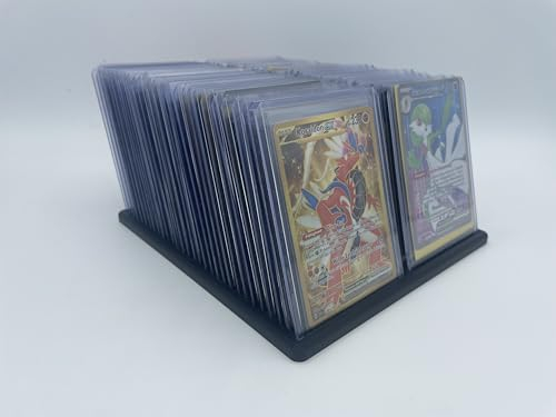 Kartenständer für 60 Sammelkarten im Toploader, kompatibel mit Trading Card Games TCG