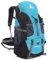 Bseash 50L Leichter wasserfester Wanderrucksack, Outdoor Sport Tagesrucksack Multifunktions Reisetasche für Klettern Camping Reisen (Lake Grün – Ohne Schuhfach)