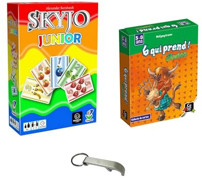 Set mit 6 Qui Jr + Sky jo Junior + 1 Decap Blumie (6 Qui Jr + Sky jo Jr)