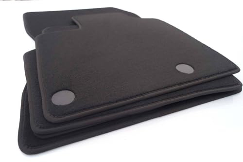 Fußmatten für Qashqai J12 (DIG-T) Velours Matten in Original Qualität Automatten 4-teilig Schwarz