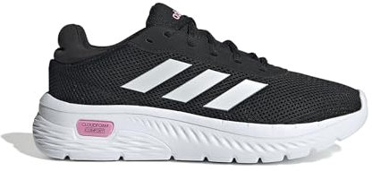 adidas Femme Cloudfoam Comfy Shoes, Core Black/FTWR White/Bliss Pink, 36 2/3 EU