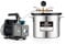 ORION MOTOR TECH 7.6 L Vacuum Chamber with Pump Kit, 3.5 cfm Vacuum Pump and Chamber Kit with Tempered Glass Lid 1.5 m Hose, Vacuum Degassing Chamber Kit for Stabilizing Wood Degassing Silicone Resin