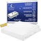KAMASANA Luna Matratzenschoner Wasserdicht 180x200 Wasserdichte Matratzenauflage aus Baumwolle ohne Knistern Oeko-Tex zertifizierte Atmungsaktive Anti-Allergie Anti-Milben Spannbettlaken Made in Spain