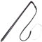 Masyrt Cravache de dressage pour chien en cuir de vachette avec poignée, berger allemand, entraînement pour chien de travail, fouet de dressage
