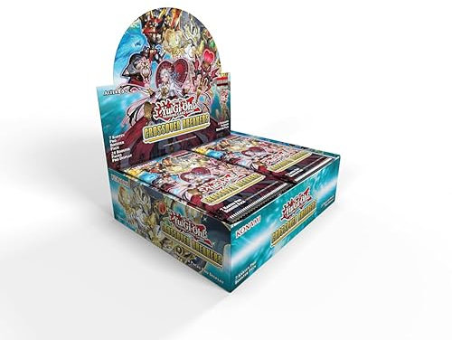 Yugioh - Crossover Breakers - CRBR - Display (24 Booster Packs je 7 Karten) - DEUTSCH - 1. Auflage - Originalverpackt - mit LMS Trading Fieldcenter-Karte