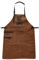Premium Leder Grillschürze – Personalisiert mit Name | Grillmeister Schürze für Herren und Damen | Verstellbar, Robust und Stilvoll | Perfekt für Grillen, Küche&BBQ (Cognac Grillmeister 1)