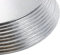 LarryRoo 3mm Double Thick Quality, Round Silver Cake Board with Smooth Turned Edge Decoration | Strong Hardboards | for Celebration, Birthday Cakes, Cake Tiers, Cupcakes Etc. (1, 8 Inch)