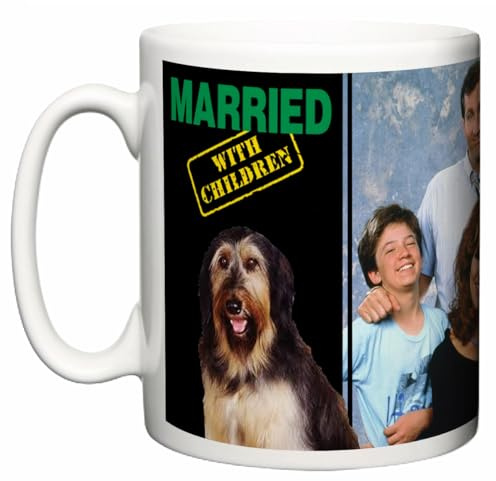Image is Everything Married with Children Classic USA Sitcom TV Show Al Bundy Kelly Bud Death Peggy New 11oz Ceramic Tea Coffee Mug Gift