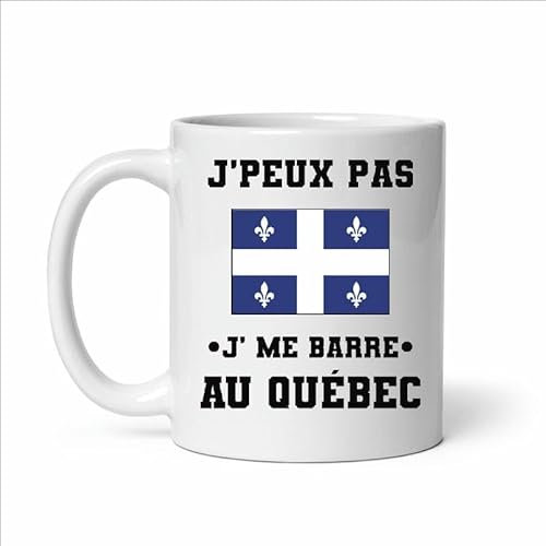 Mug je peux pas je barre au Québec départ voyage Tasse Québec vacances