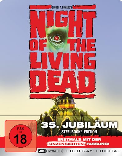 Night of the Living Dead (1990) (Limitiertes Steelbook) (4K Ultra HD) (+ Blu-ray) [Region B]