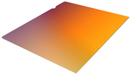 Dioche Goldener Bildschirmfilter, Wendbarer, Hochdurchlässiger Displayschutz für 14-Zoll-Laptops, UV-Schutz, Blendschutz, 30°-Blickschutzfilter (22)
