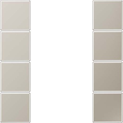 Jung KNX Spiel Tasten F50 KNX 4 fach Serie LS Stahl
