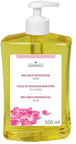 CosiMed Wellness Massageöl Rose, 1er Pack (1 x 500 ml)
