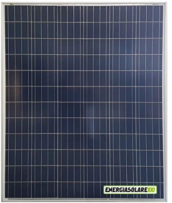 Pannello Solare Fotovoltaico 200W 12V Poli x Batteria Barca Camper Auto + Ebook