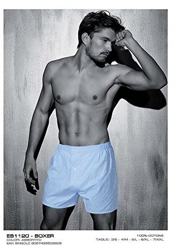Enrico Coveri 6 Boxer Uomo Tela EB1120 5/L