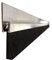 Bürstendichtung Türdichtung Türbürste Alu Roßhaar 25 x 1000mm