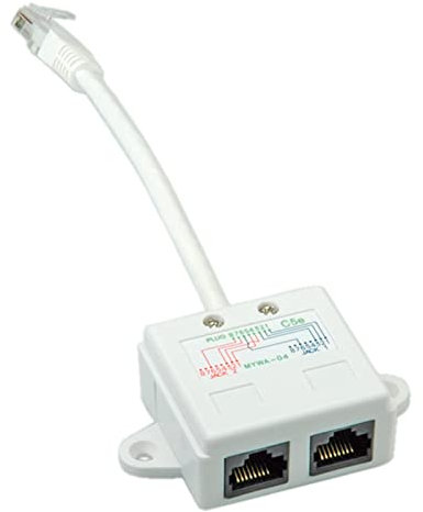 VALUE T-Adapter Kat.5e (Class D), UTP