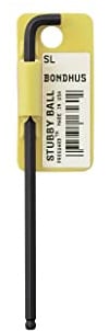 3/16 Stubby Ball End L-Wrench Tagged & Barcoded
