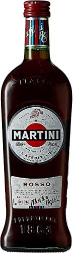 MARTINI Rosso Red Vermouth Aperitivo, 15% ABV, 50cl / 500ml, Vermut dulce con infusión de hierbas regionales