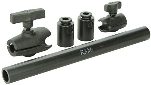 ASTA RIGIDA DI LUNGHEZZA pari a 30,50cm RAM-MOUNT RAP-CB-201-18U CON DOPPIA ASTA DI COLLEGAMENTO